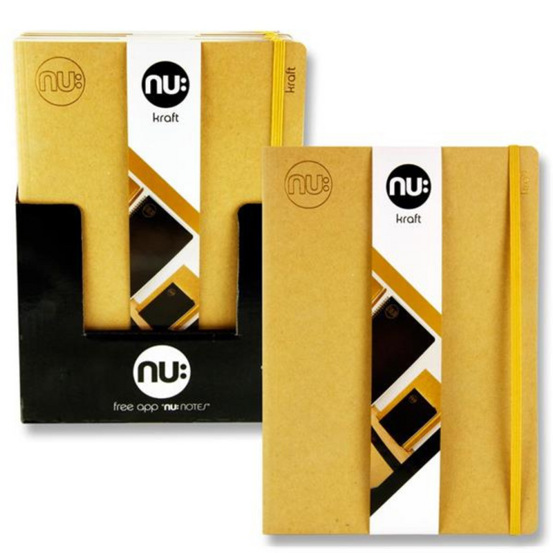 Nuco Nu Kraft A4 80pg Stitch Notebook - Manilla Cdu MULVEYS.ie nationwide shipping