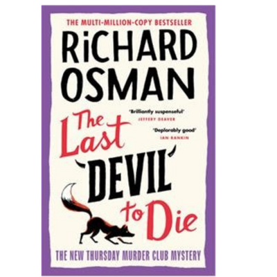 THE LAST DEVIL TO DIE by Richard Osman mulveys.ie nationwide shipping