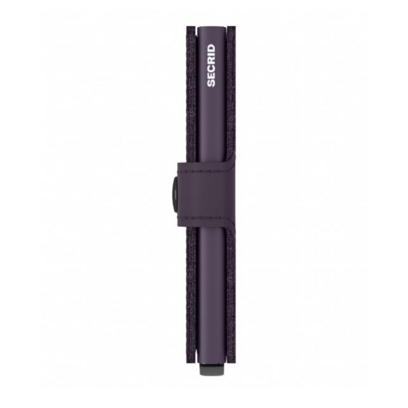 SECRID CARD HOLDER MINIWALLET MATTE DARK PURPLE