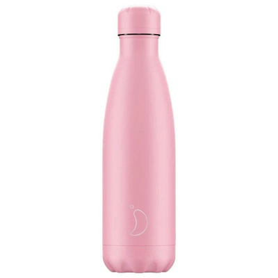 Chilly's Bottle Pastel All Pink 500ml mulveys.ie nationwide shipping