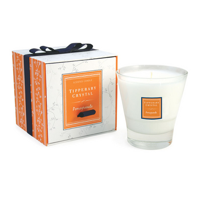 TIPPERARY CRYSTAL Pomegranate Candle Filled Tumbler Glass mulveys.ie nationwide shipping