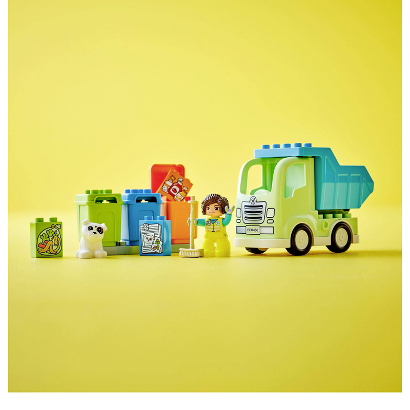 LEGO 10987 DUPLO Town Recycling Truck Bin mulveys.ie nationwide shipping