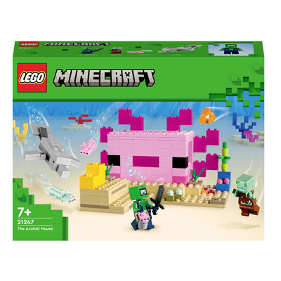  LEGO MinecraftLEGO 21247 The Axolot House MULVEYS.IE NATIONWIDE SHIPPING