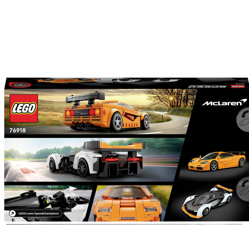 76918 LEGO® SPEED CHAMPIONS McLaren Solus GT & McLaren F1 LM mulveys.ie nationwide shipping