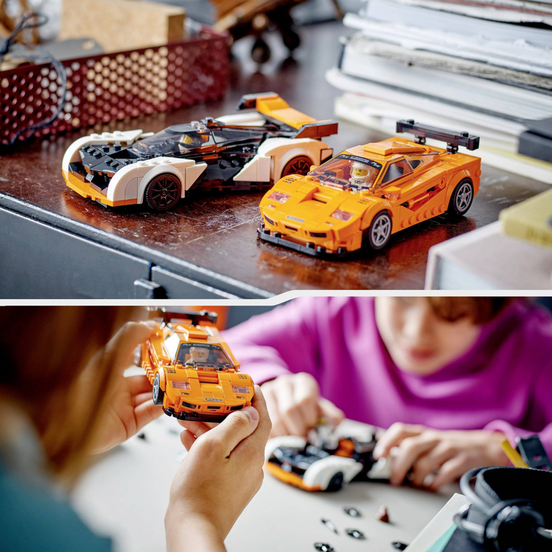 76918 LEGO® SPEED CHAMPIONS McLaren Solus GT & McLaren F1 LM mulveys.ie nationwide shipping