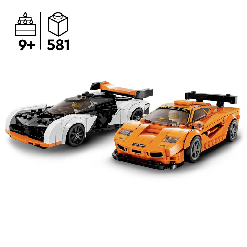 76918 LEGO® SPEED CHAMPIONS McLaren Solus GT & McLaren F1 LM mulveys.ie nationwide shipping