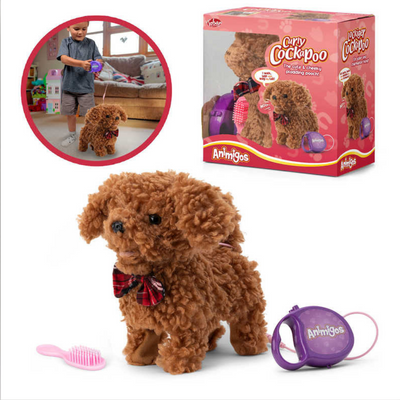 ANIMIGOS CURLY COCKAPOO DOG mulveys.ie nationwide shipping