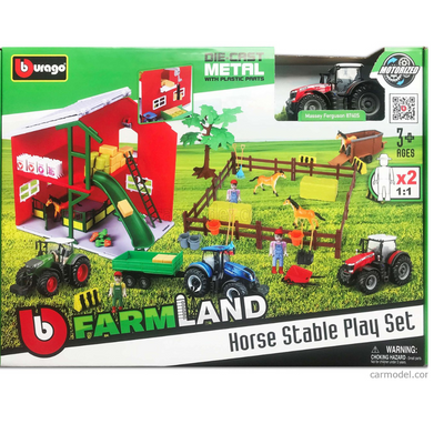 FARMLAND PLAYSET WITH NEWHOLLAND TRACTOR 1:43 mulveys.ie nationwide shipping