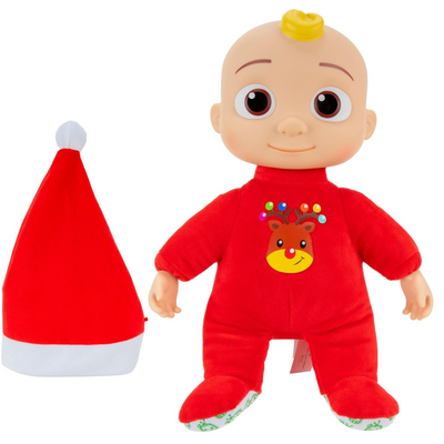JJ Doll Deck The Halls JJ Doll Cocomelon Plush Toy Childrens Christmas mulveys.ie nationwide shipping