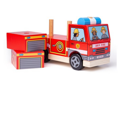 Bigjigs Stacking Fire Engine mulveys.ie nationwide shipping