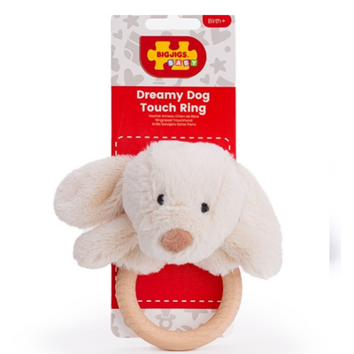 Bigjigs Dreamy Dog - Touch Ring (4) mulveys.ie nationwide shipping