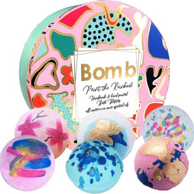 Bomb Cosmetics Paint the Rainbow Gift Pack mulveys.ie nationwide shipping