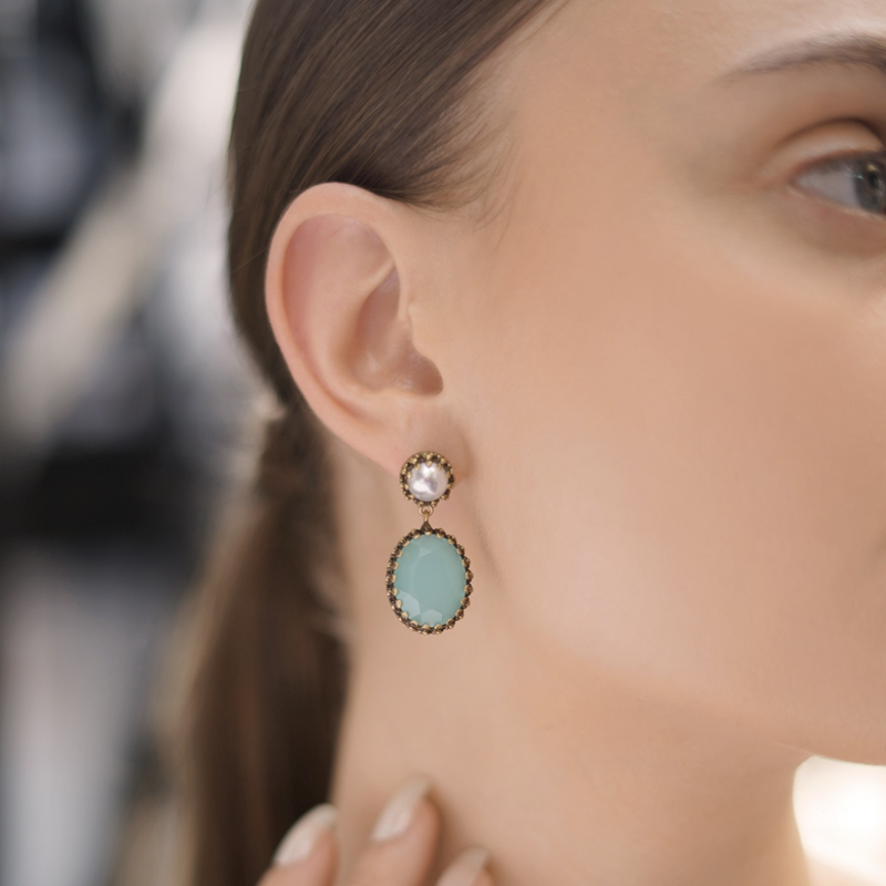 Newbridge pearl earrings deals
