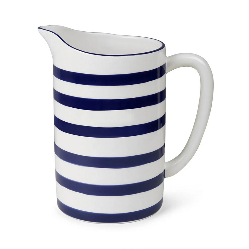 NEWBRIDGE SILVERWARE BLUE STRIPE LARGE PITCHER mulveys.ie nationwide shipping