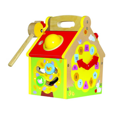 7-in-1 Wooden activity house mulveys.ie nationwide shipping