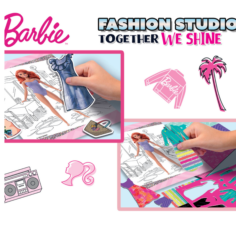 Barbie Sketchbook Together Fashion Studio mulveys.ie nationwide shipping