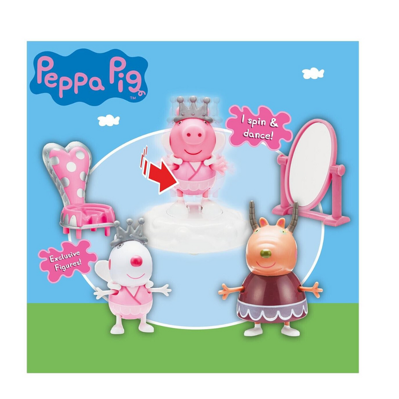 Peppa Pig - Beautiful Ballet Set - Figures & Playset Inc. Madame Gazelle mulveys.ie nationwide shipping