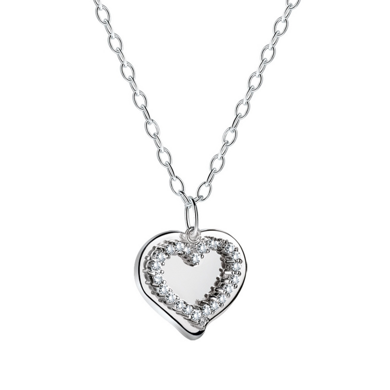 Newbridge Silverware Mementos Pendant with Heart  mulveys.ie nationwide shipping