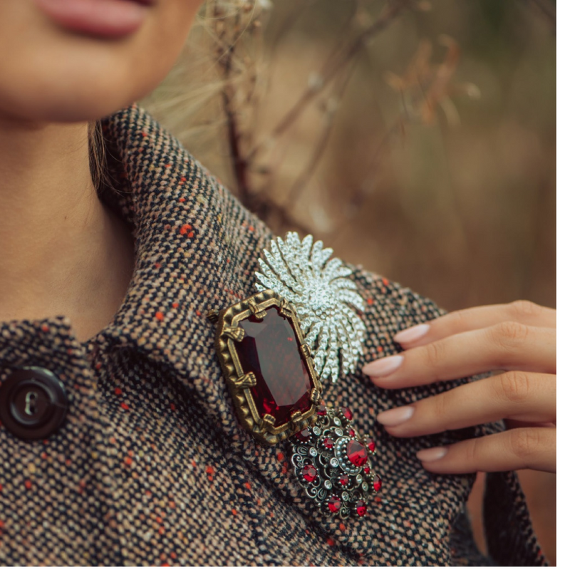 Newbridge brooches sales
