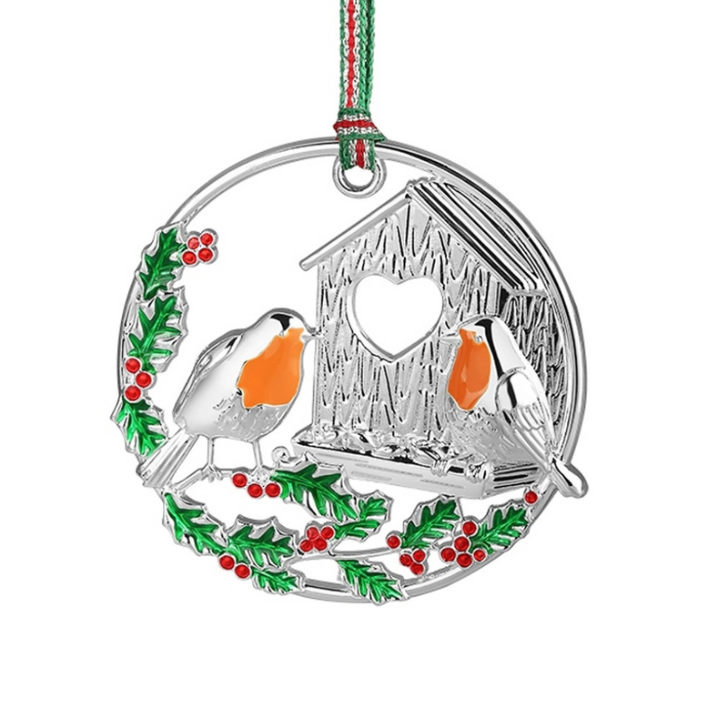  Newbridge Silverware  Robin Christmas Ornament mulveys.ie nationwide shipping