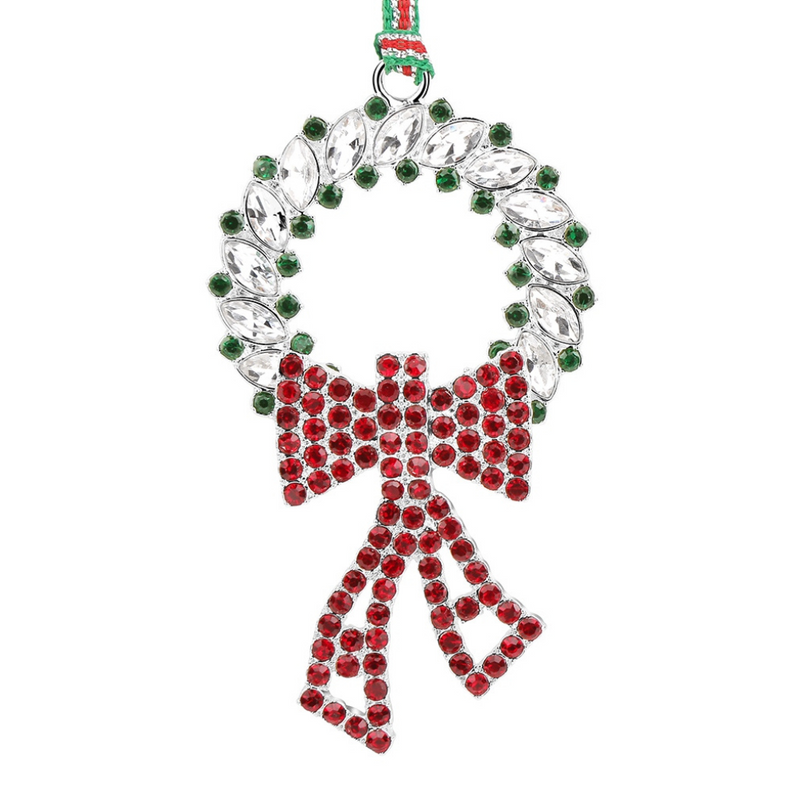 Newbridge Wreath with Bow Christmas Ornament mulveys.ie nationwide shipping