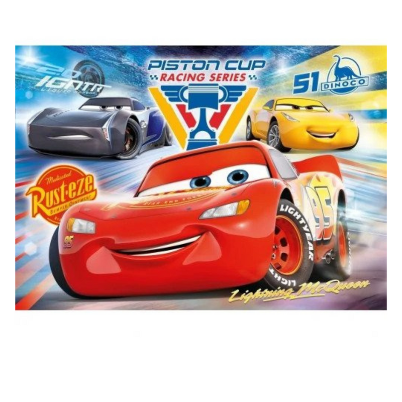 Clementoni Cars Puzzle (104 Piece) MULVEYS.IE NATIONWIDE SHIPPING