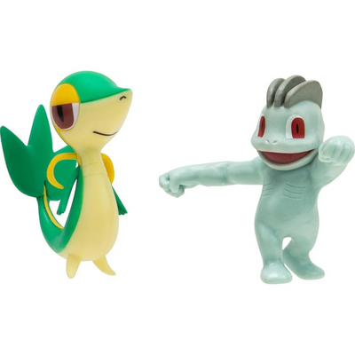 Jazwares Pokemon W14 - Machop And Snivy mulveys.ie nationwide shipping