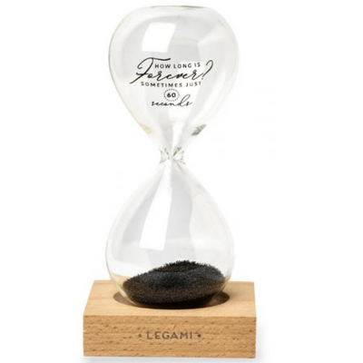  Legami magnetic hourglass with wooden base mulveys.ie nationwide shipping
