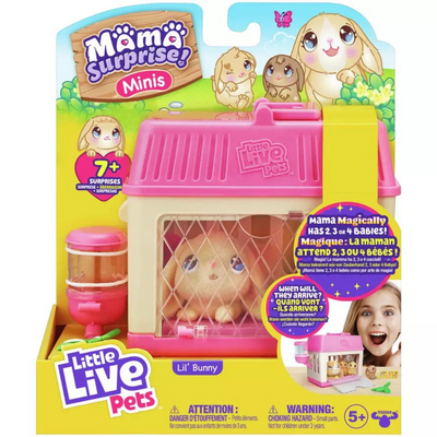 Little Live Pets - Mama Surprise Minis: Lil' Bunny mulveys.ie nationwide shipping