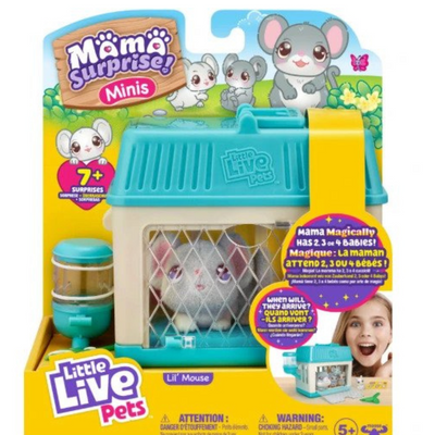 Little Live Pets Mama Surprise Mini Play Set - Mouse mulveys.ie nationwide shipping