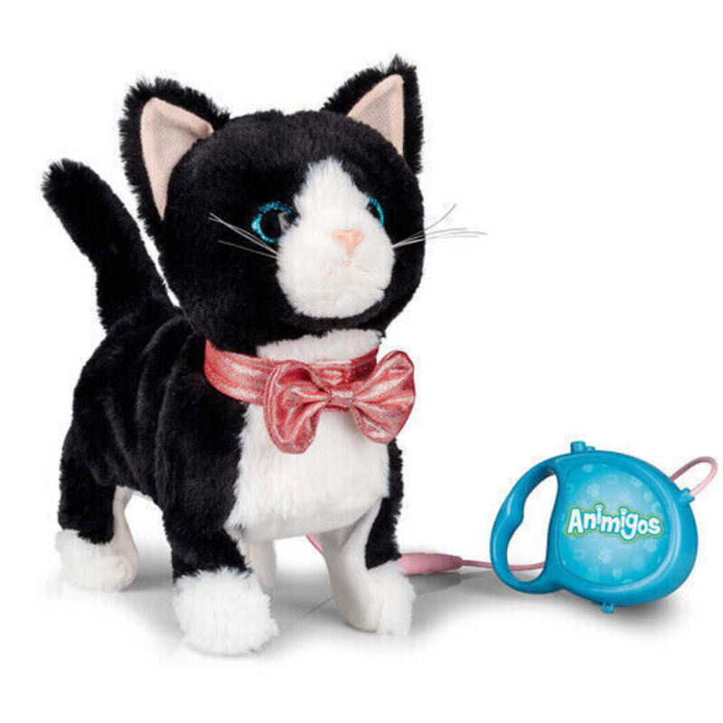 Animigos Playful Kitten Moggie Virtual Interactive Plush Pet Cat Christmas Gift mulveys.ie nationwide shipping