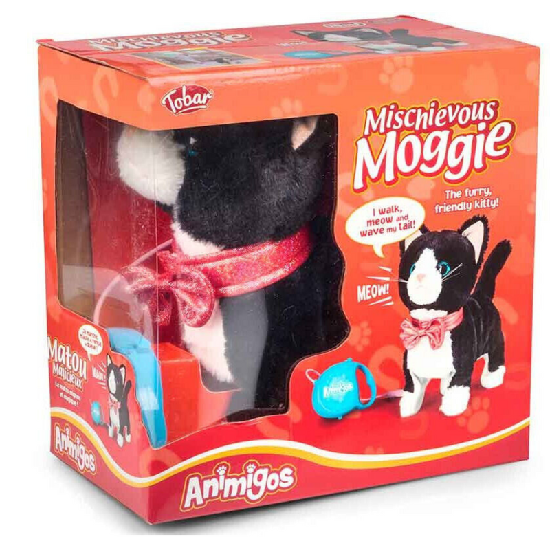 Animigos Playful Kitten Moggie Virtual Interactive Plush Pet Cat Christmas Gift mulveys.ie nationwide shipping