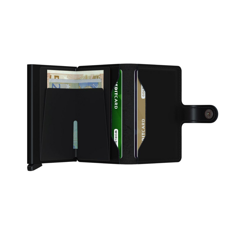 Secrid mini wallet leather matte black-black mulveys.ie nationwide shipping