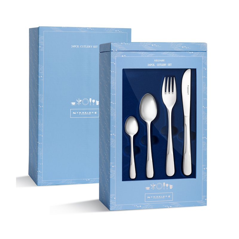 NEWBRIDGE SILVERWARE STAINLESS STEEL CUTLERY SET - 24 PIECE mulveys.ie nationwide shipping