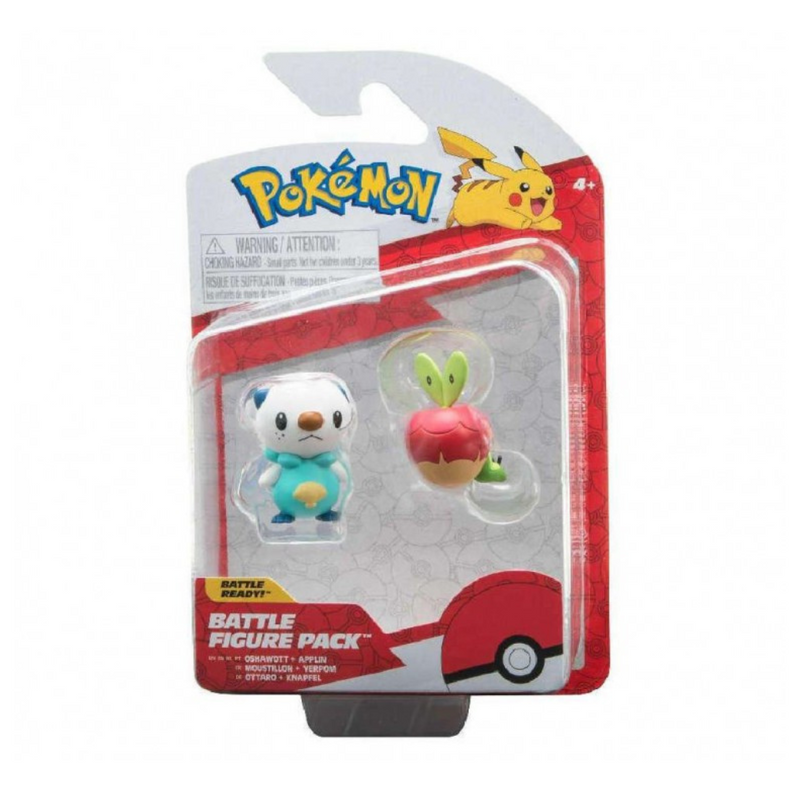 Pokemon Battle Figures 5cm Oshawott & Applin Wave 14 mulveys.ie nationwide shipping