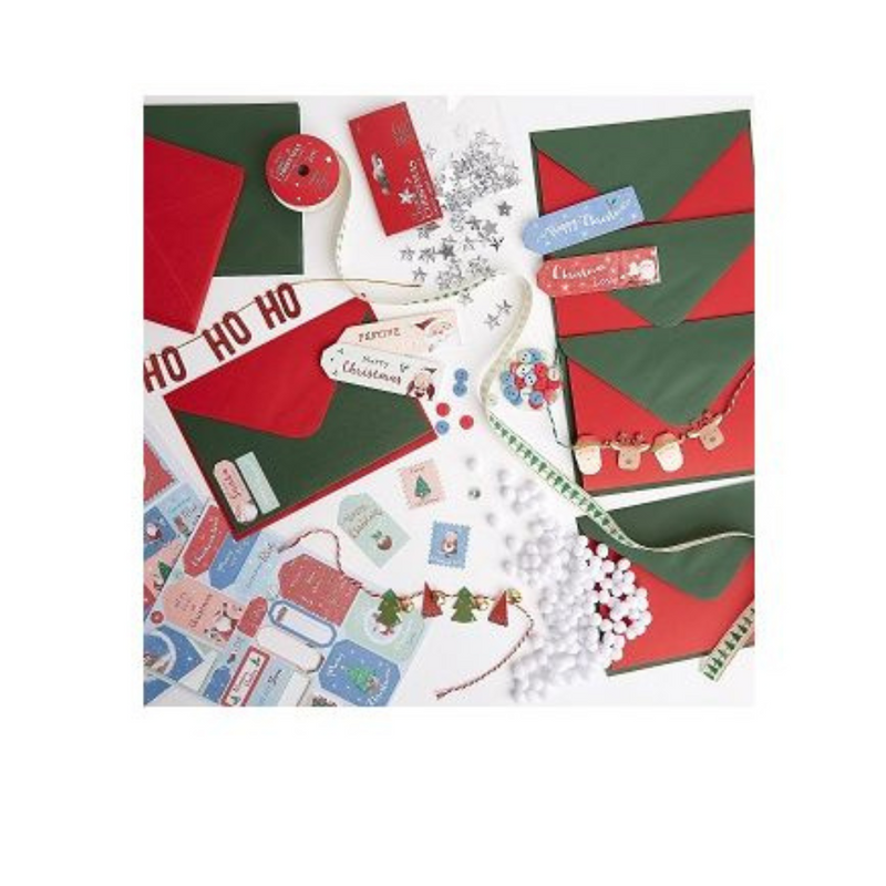 Bee & Bumble Christmas Cardmaking Kit - At Home with Santa mulveys.ie nationwide shipping