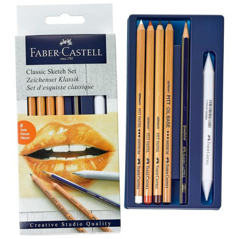 Faber-CastellClassic Sketch Set | 6 Pieces mulveys.ie nationwide shipping