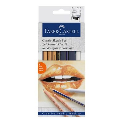Faber-CastellClassic Sketch Set | 6 Pieces mulveys.ie nationwide shipping