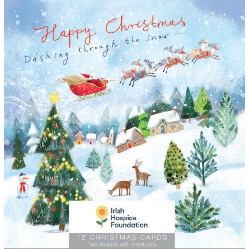 Irish Hospice Foundation Charity Cards Santa in the Woods mulveys.ie nationwide shipping