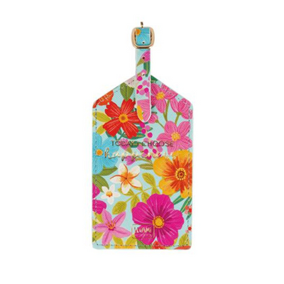 Legami Luggage Tag - Flowers mulveys..ie nationwide shipping