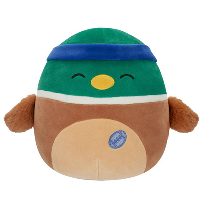 7.5" Mallard Duck With Rugby Ball Squishmallows Plush mulveys,ie nationwide shipping