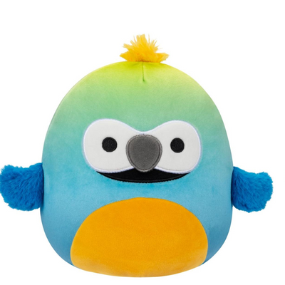 7.5" Blue Macaw Squishmallows Plush  mulves.ie nationwide shipping