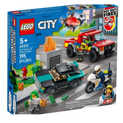 LegoCity | Fire Rescue & Police Chase (60319) mulveys.ie nationwide shipping