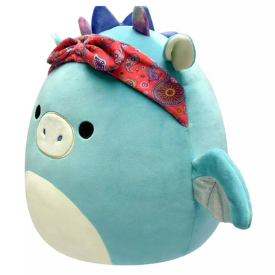 Squishmallows 7.5" Squishmallows Tatiana - Dark Teal Dragon mulveys.ie nationwide shipping