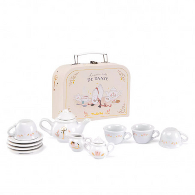 Moulin Roty PORCELAIN TEA SERVICE SUITCASE - THE LITTLE DANCE SCHOOL mulveys.ie nationwide shipping