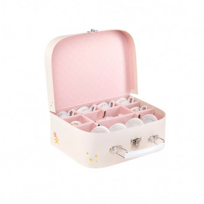 Moulin Roty PORCELAIN TEA SERVICE SUITCASE - THE LITTLE DANCE SCHOOL mulveys.ie nationwide shipping