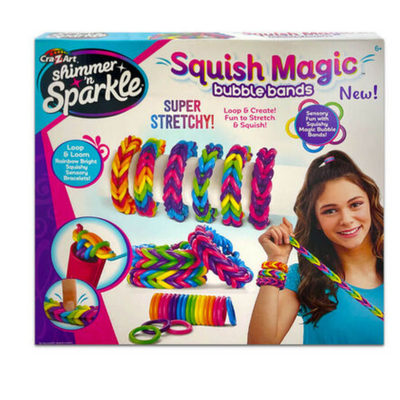 Cra-Z-Art Shimmer ‘n Sparkle Squish Magic Bubble Bands mulveys.ie nationwide shipping