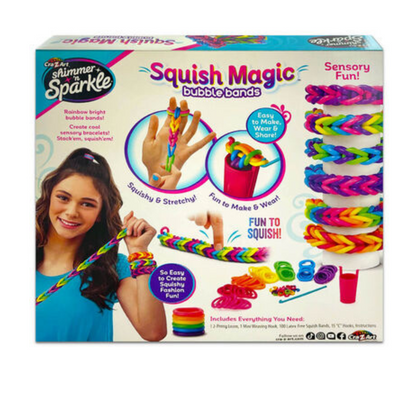 Cra-Z-Art Shimmer ‘n Sparkle Squish Magic Bubble Bands mulveys.ie nationwide shipping