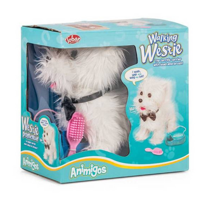 Animigos Walking Westie dog mulveys.ie nationwide shipping