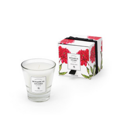 TIPPERARY CRYSTAL Botanical Studio Candle - Peony Rose mulveys.ie nationwide shipping